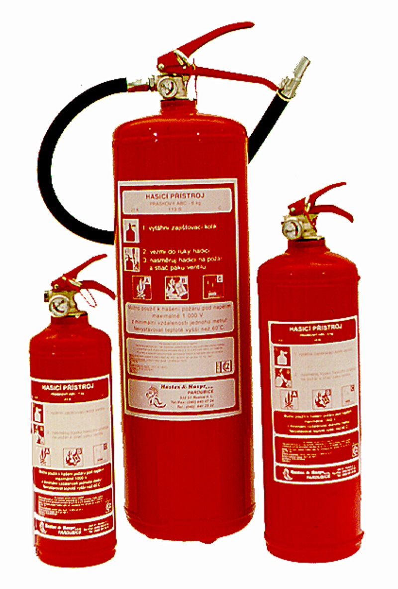 Hasicí přístroje práškové (2)