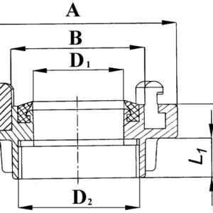 Spojky tlakové hrdlové