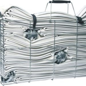 Koš na hadice drátěný  - nerez